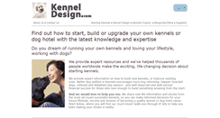 Desktop Screenshot of kenneldesign.com