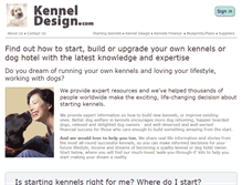 Tablet Screenshot of kenneldesign.com